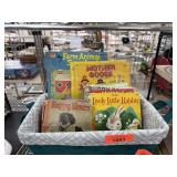 LOT OF MIXED VINTAGE KIDS BOOKS
