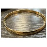 KATE SPADE GOLD TONE BANGLE BRACELET