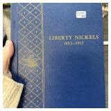 LIBERTY V NICKEL COIN ALBUM