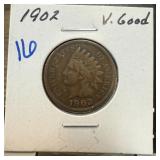 1902 INDIAN HEAD PENNY CENT