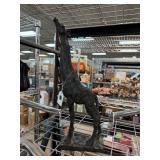 GIRAFFE SCULPTURE & SIGN
