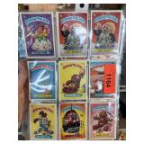 LOT OF VINTAGE 1986 87 GARBAGE PAIL KIDS