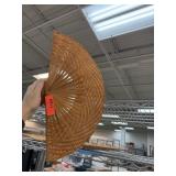 LOT OF MIXED WOVEN FANS