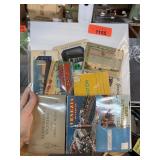 LOT OF VINTAGE POSTCARD BOOKS