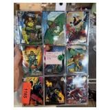 LARGE LOT OF MARVEL UNIVERSE CARDS