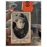 TOM SANTSCHI ANTIQUE MOVIE STAR PHOTO CARD