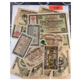VERY LARGE LOT HIGH GRADE GERMAN INFLATION NOTES