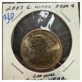 2007 GEORGE WASHINGTON PRESIDENTIAL DOLLAR HIGH GD