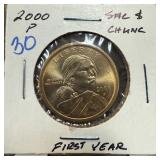 2000 SACAGAWEA DOLLAR HIGH GRADE
