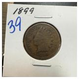 1899 INDIAN HEAD PENNY CENT