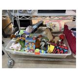 LARGE BIN OF TOY STORY TOYS