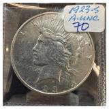 1923-S PEACE SILVER DOLLAR