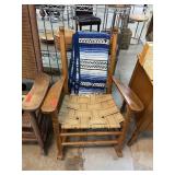 ANTIQUE CADEE FURNITURE ROCKING CHAIR