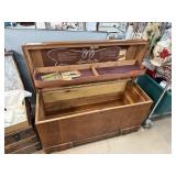 VINTAGE MONTGOMERY WARD WATERFALL HOPE CHEST NOTE