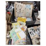 LOT OF VINTAGE BABY CARDS / BABY BOOK