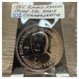 1984 RONALD REAGAN PROOF DOUBLE EAGLE COMM