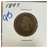 1897 INDIAN HEAD PENNY CENT