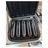 QTY 5 HARMONICAS ROADHOUSE BLUES