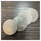 4PC GAMING TOKENS / CASINO COINS