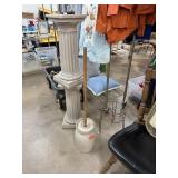 VINTAGE STONEWARE POTTERY BUTTER CHURN