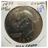 1977 IKE DOLLAR HIGH GRADE