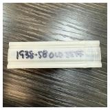 1938-58 JEFFERSON NICKEL ROLL