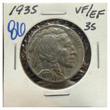1935 BUFFALO NICKEL
