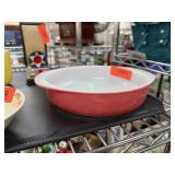 VINTAGE PINK PYREX BAKING DISH