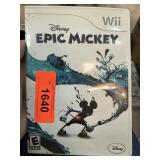 NINTENDO WII EPIC MICKEY VIDEO GAME