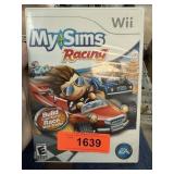 NINTENDO WII VIDEO GAME MY SIMS RACING