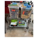 ROLLING SHELF UNIT / CART