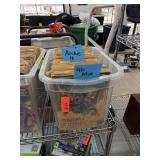 LARGE BIN OF VINTAGE COMIC BOOKS MIXED COND
