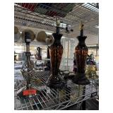LOT OF LAMPS