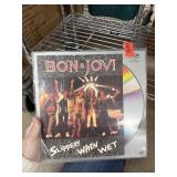 BON JOVI SLIPPERY WHEN WET LASERDISC