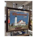 BUDWEISER MIRROR POINT IROQUOIS LIGHTHOUSE