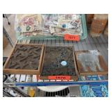 3PC VINTAGE WALLPAPER STAMPS
