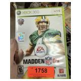 XBOX 360 VIDEO GAME MADDEN 09