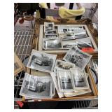 LARGE LOT OF VINTAGE PHOTOGRAPHS / FRAME