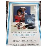 ET & MICHAEL JACKSON VINTAGE POSTER