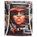 VINTAGE HOWLING II MOVIE POSTER ADVERTISEMENT
