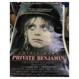 VINTAGE ORIGINAL PRIVATE BENJAMIN MOVIE POSTER