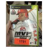 XBOX VIDEO GAME 2004 MVP BASEBALL