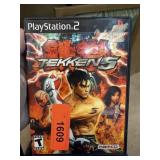 PLAYSTATION 2 PS2 VIDEO GAME TEKKEN 5 VIDEO GAME
