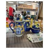 CHINESE TEAPOT OIL & VINEGAR & MISC