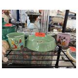 3PC ANTIQUE SCEPTER GERMAN DUTCH NURSERY SET
