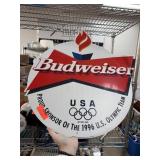 VINTAGE METAL BUDWEISER METAL SIGN