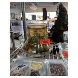 LOT OF MARBLES W BOTTOM HALF LIBERTY BELL JAR