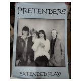 MUSIC POSTER PRETENDERS EXTENDED PLAY