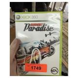 XBOX 360 VIDEO GAME BURNOUT PARADISE