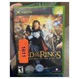 XBOX VIDEO GAME LORD OF THE RINGS RETURN OF THE KG